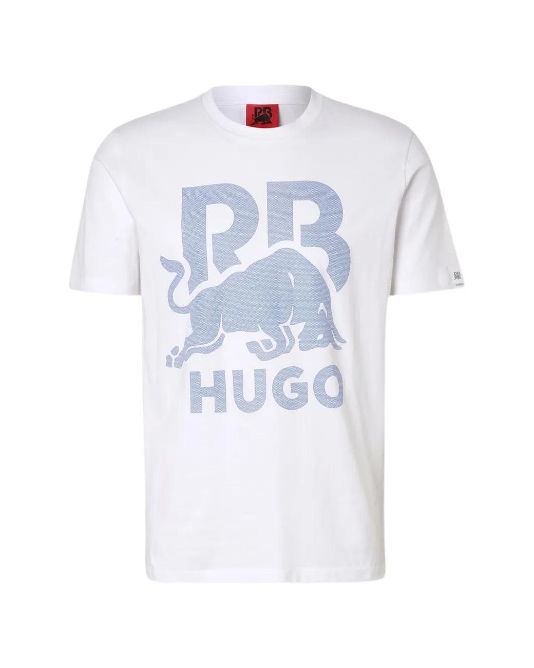 HUGO White X Racing Bulls Short-Sleeve T-Shirt for men