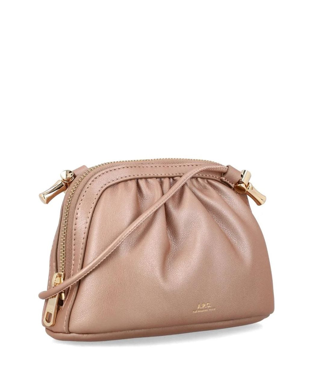 A.P.C. Pink Kleine Ninon Schultertasche