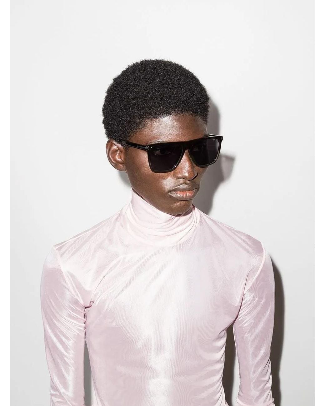 Tom Ford Gray Ft0832 Rectangular Sunglasses for men