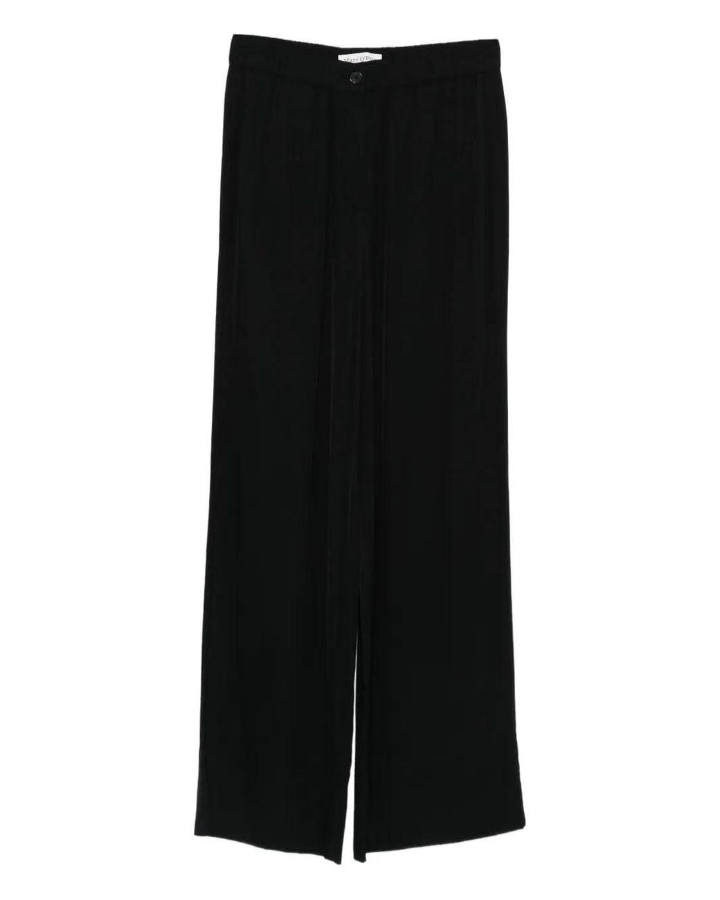 Marc O' Polo Black Buttoned Trousers