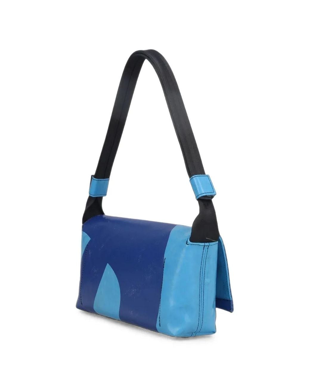 Freitag Blue Small Laura Shoulder Bag