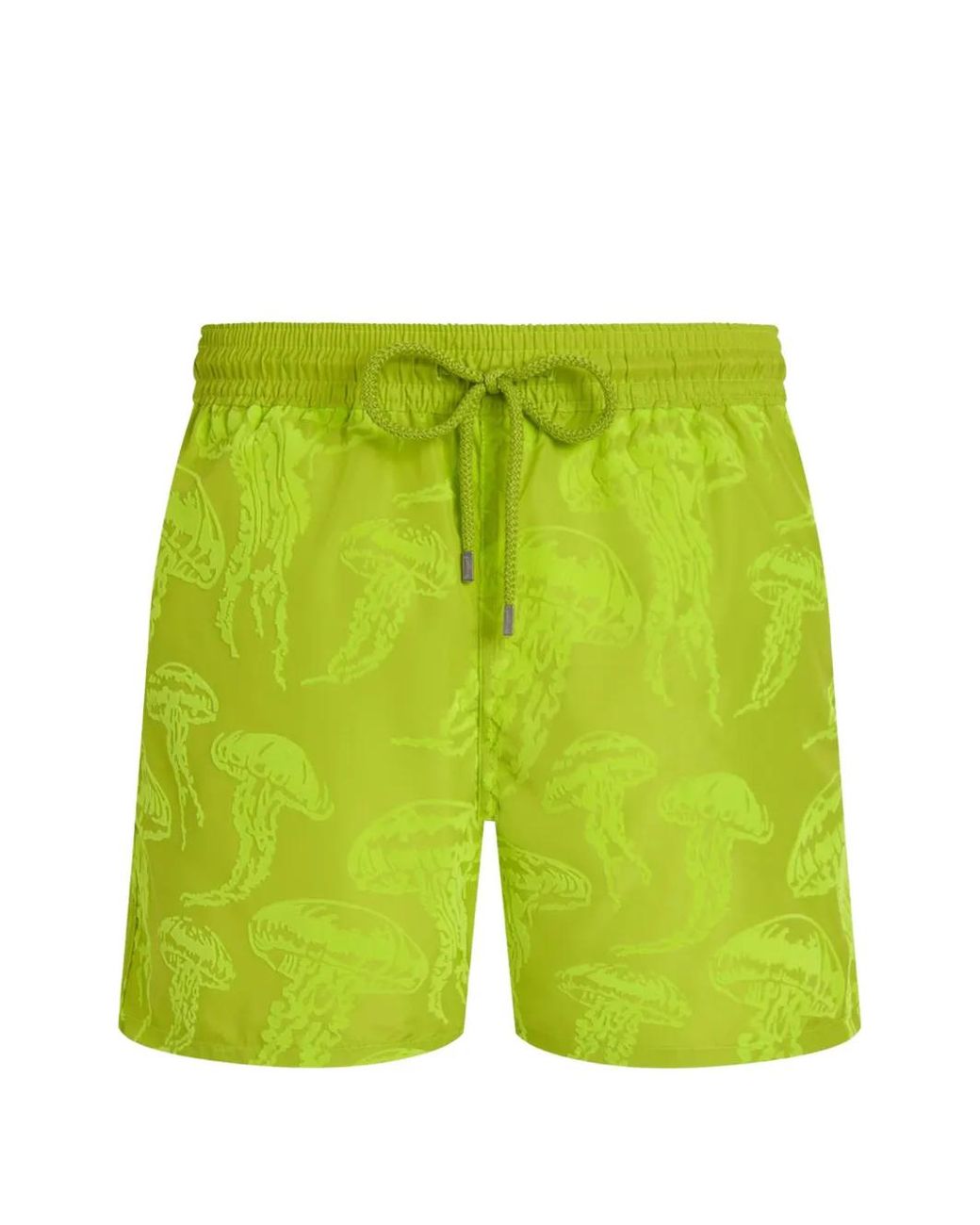 Vilebrequin Green Jellyfish-Print Swim Shorts for men
