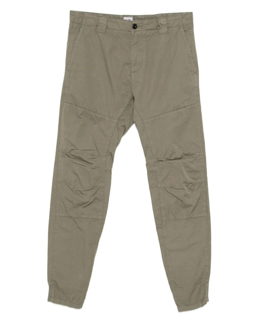 C P Company Gray C.P.Company Panelled Trousers for men