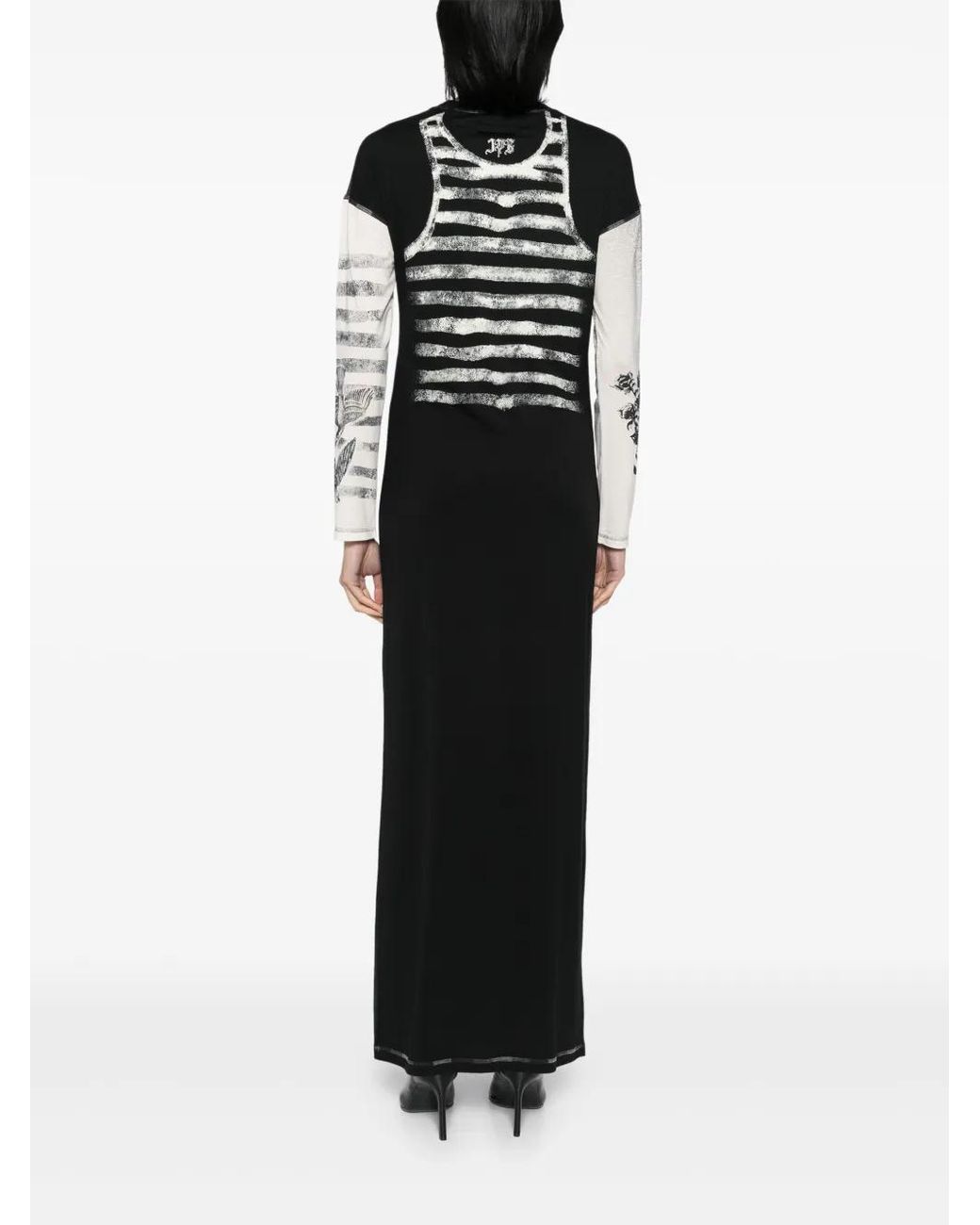 Jean Paul Gaultier Black Tattoo Dress