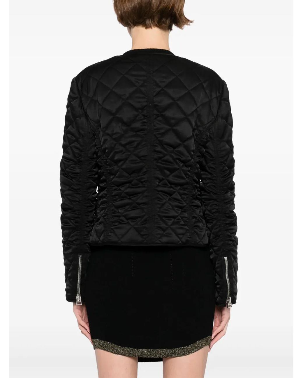 Tom Ford Black Zip-Up Puffer Jacket