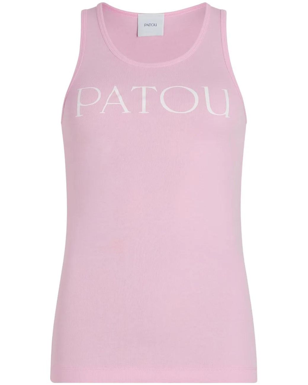 Patou Pink Sleeveless Tops