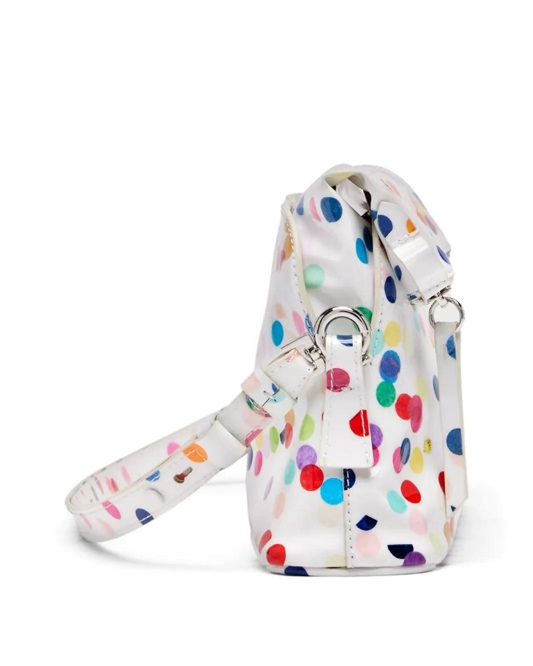 Maison Margiela White 5Ac Confetti-Print Pouch