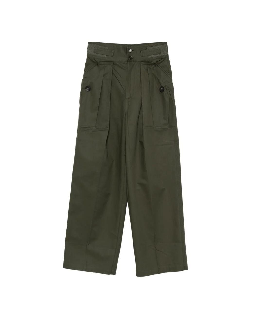 Frankie Shop Green Tova Cargo Pants