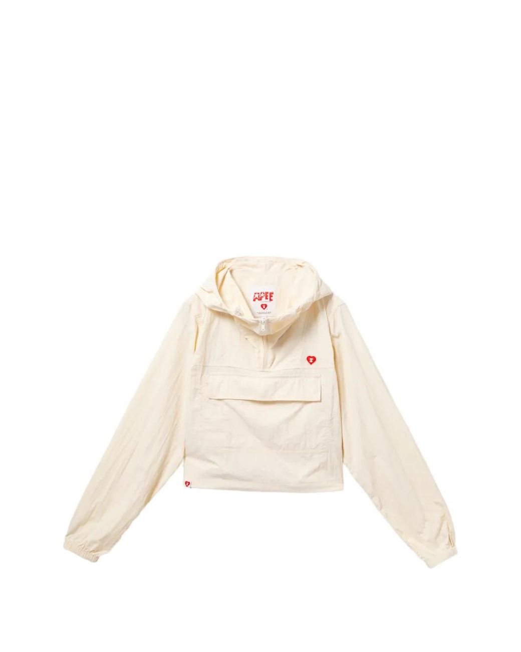 AAPE BY A BATHING AP Natural Hooded Pocket Jacket