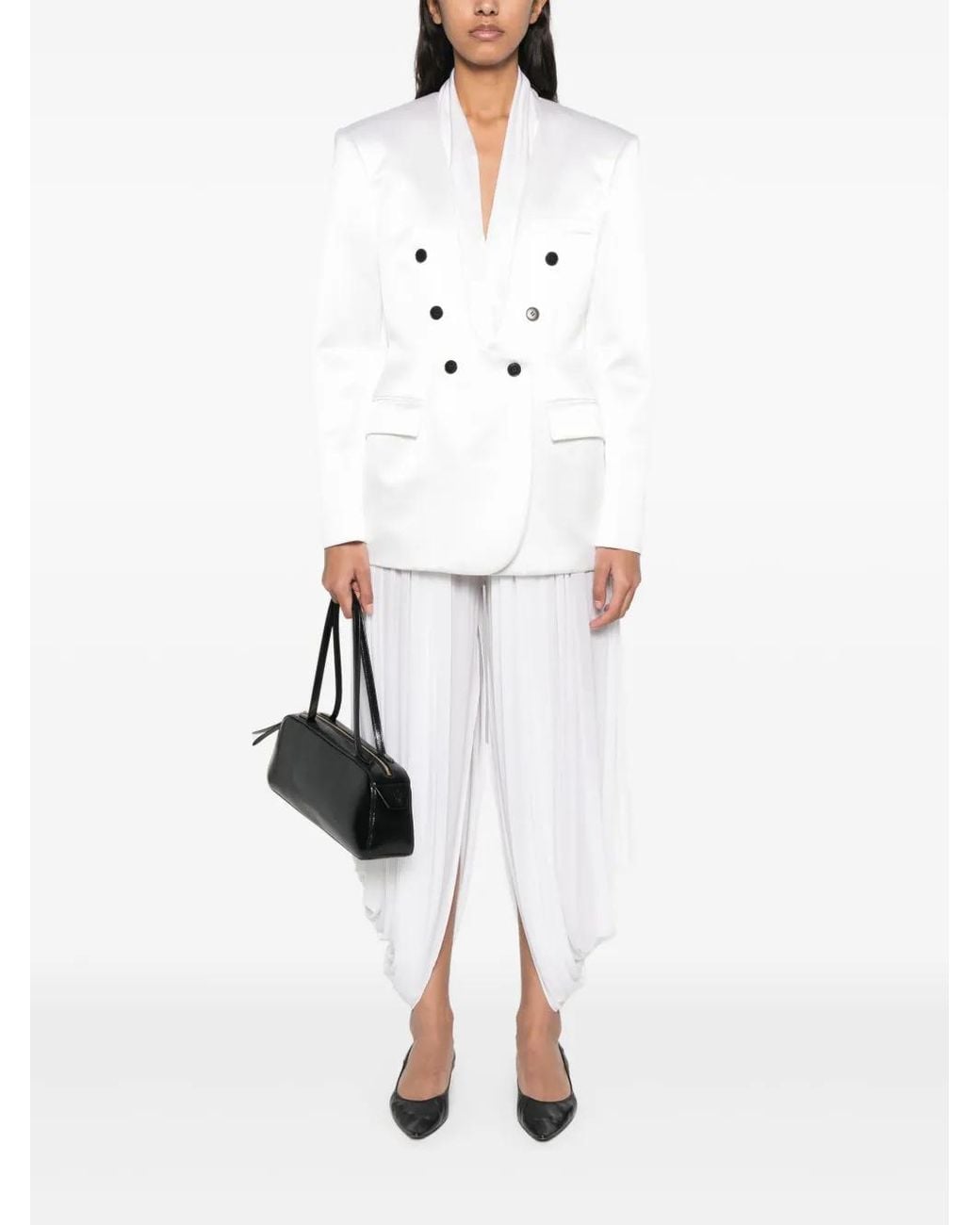 Burc Akyol White Sultan Trousers