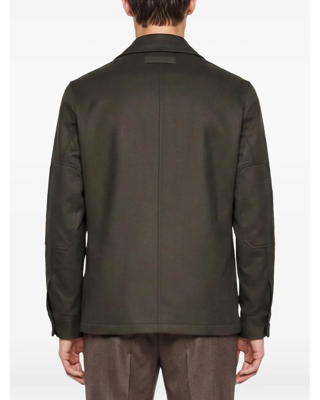 Zegna Green Oasi Cashmere Shirt for men