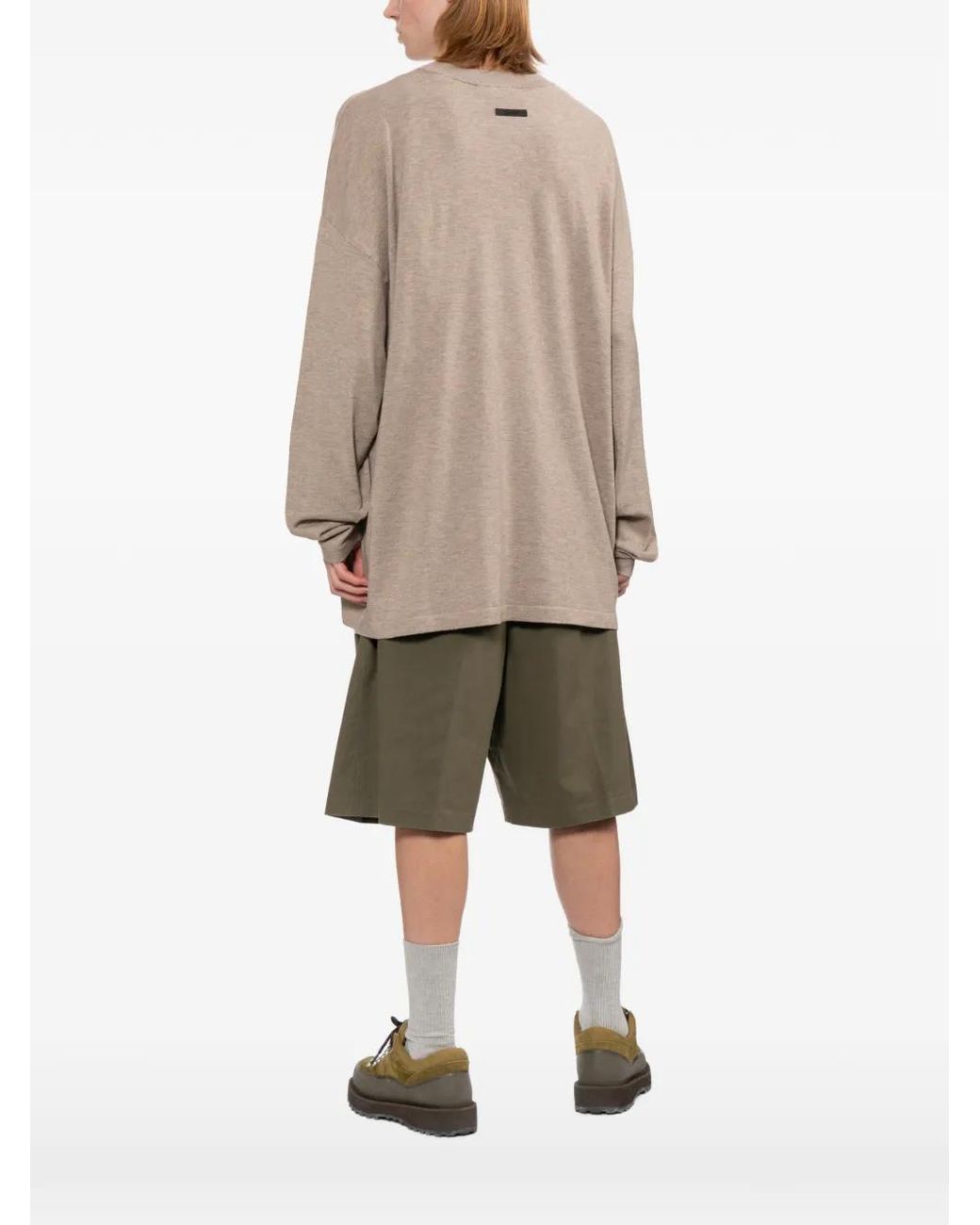 Fear Of God Natural Round-Neck T-Shirt for men