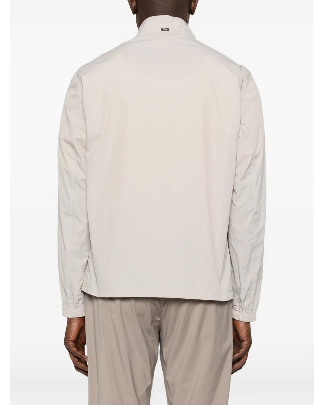 Herno White Natural Polyamide Short Jacket for men