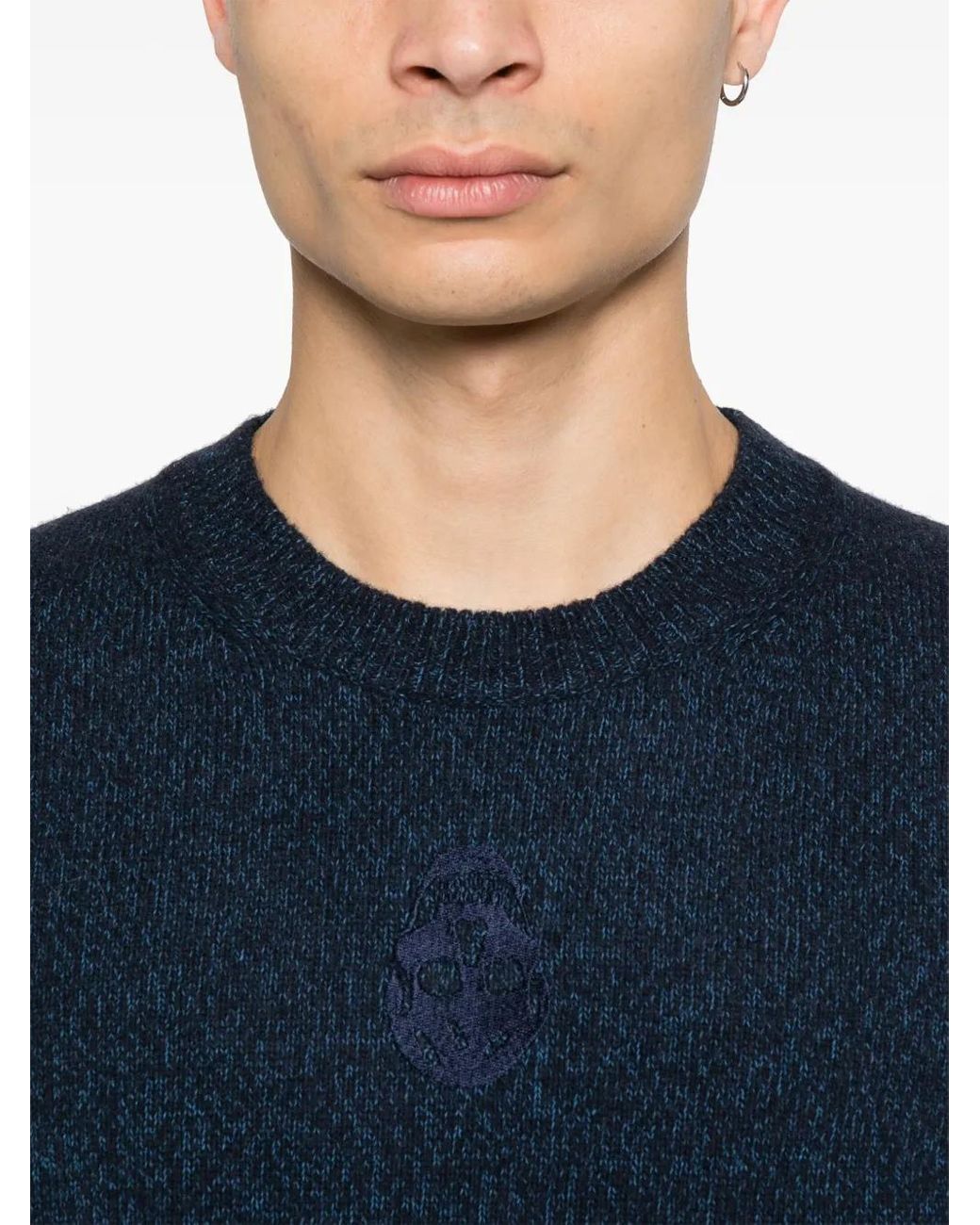 McQueen Blue Sweaters for men