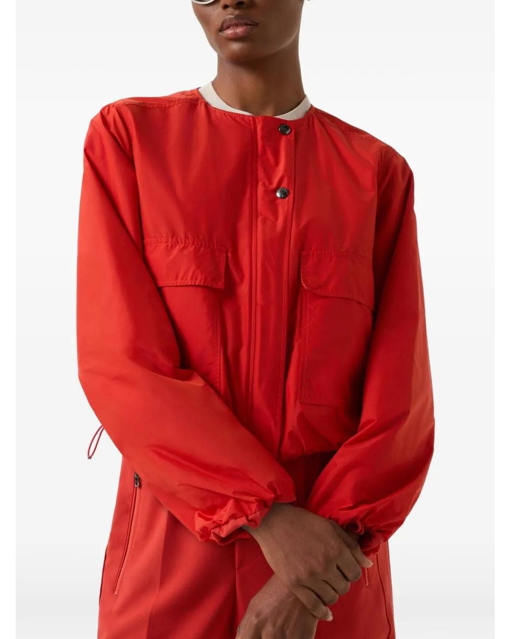 Bogner Red Yuma Reversible Bomber Jacket