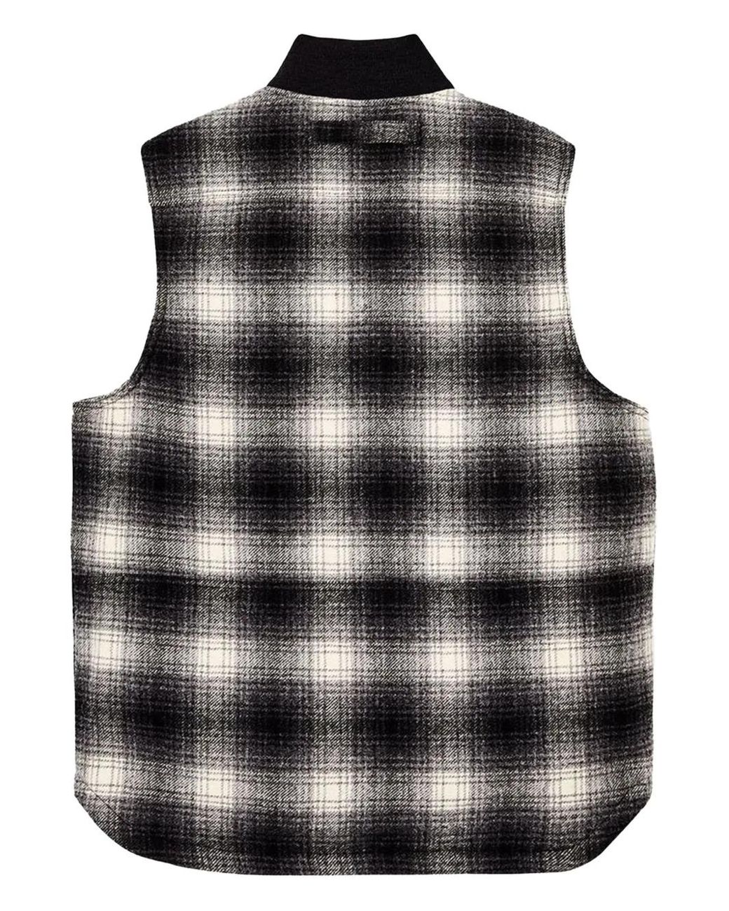 Filson Black Checked Gilet for men