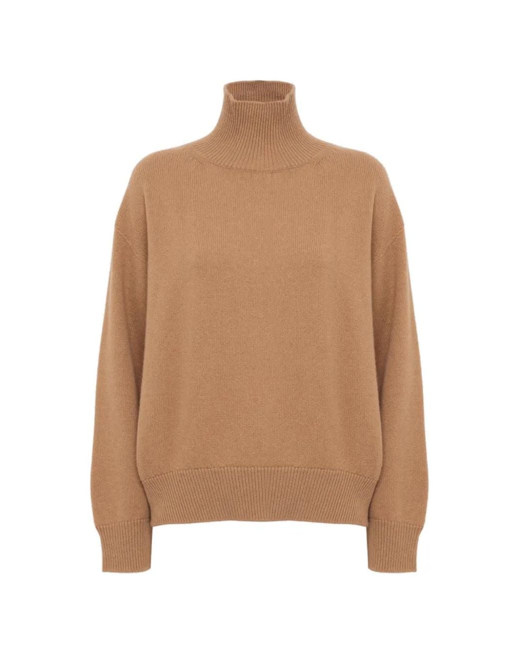Pull Ample À Col Roulé Laneus en coloris Natural
