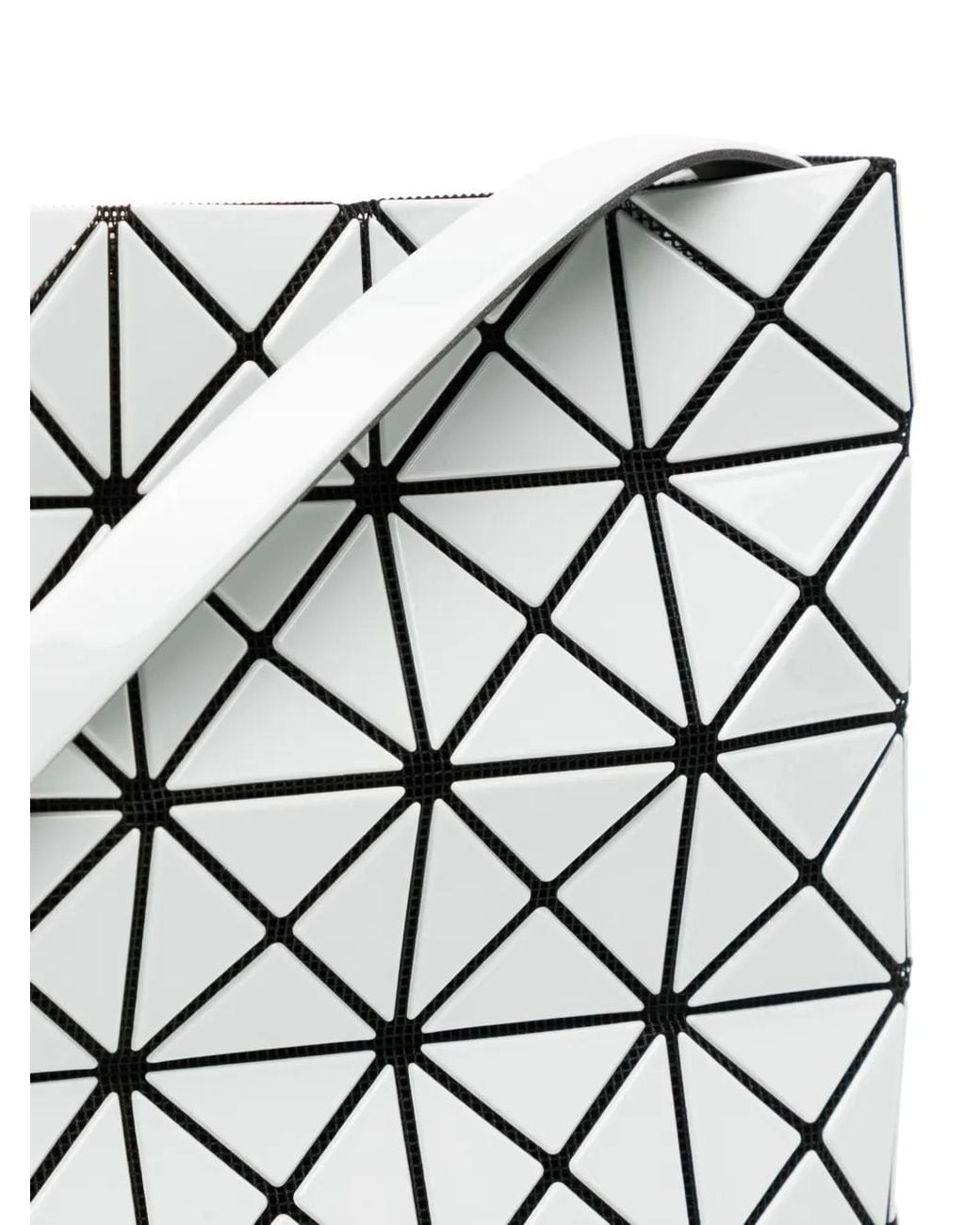 Issey Miyake White Prism Crossbody Bag