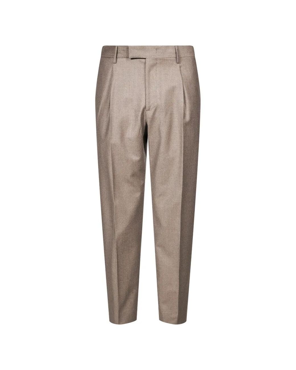Grayed Hose Mit Falten in Natural für Herren