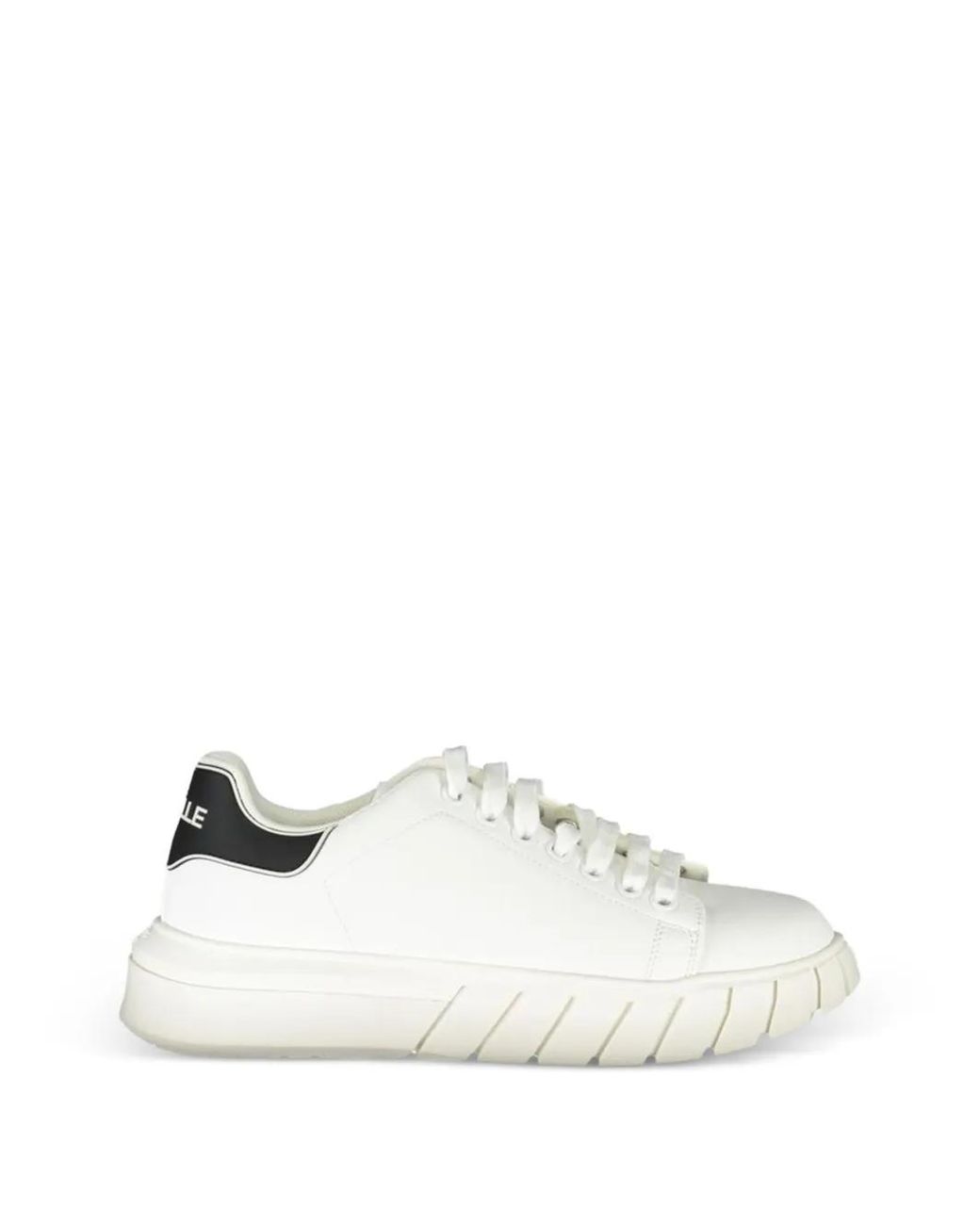 Gaelle Paris White Chunky-Sole Sneakers for men