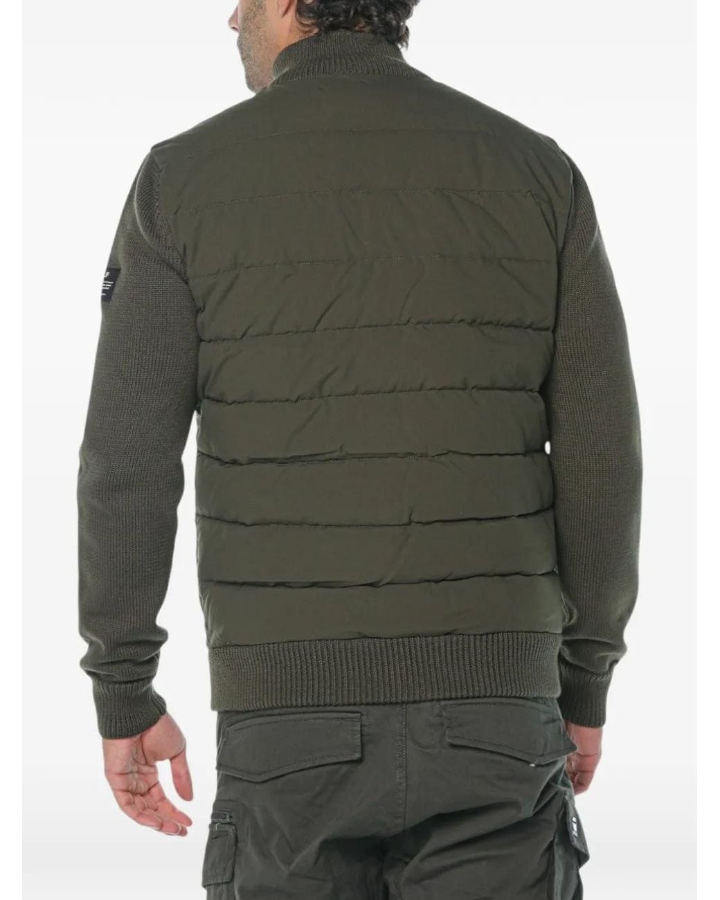 Ecoalf Red Tarife Hybrid Quilted Jacket for men