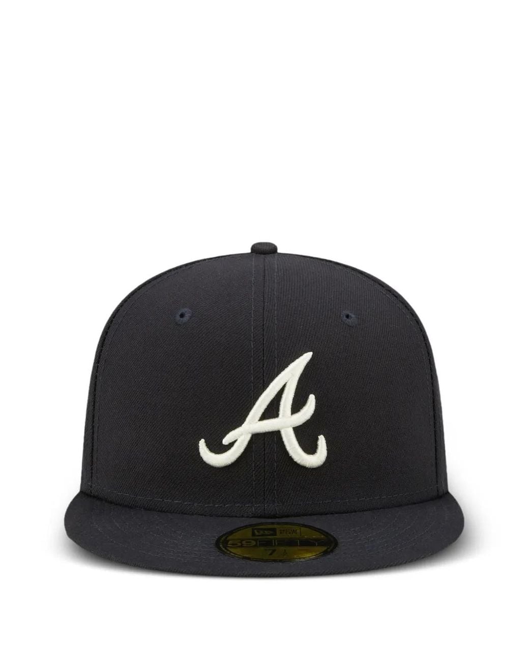 KTZ Black 59Fifty Atlanta Braves Cap for men