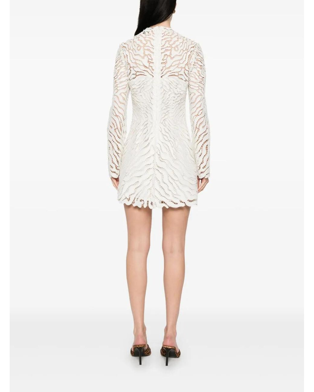 Jonathan Simkhai White Charis Mini Dress