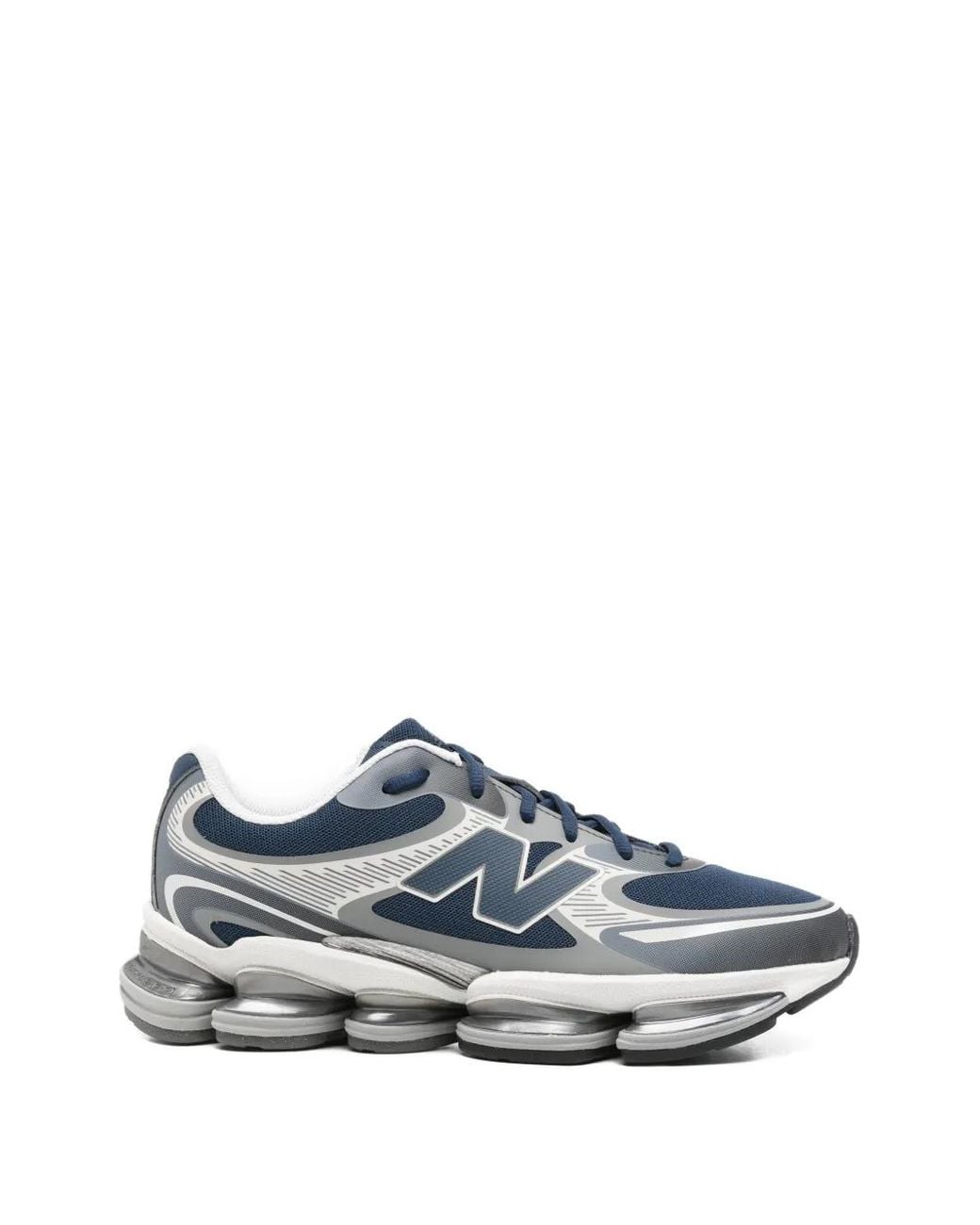 New Balance White Abzorb 2000 Logo Sneakers