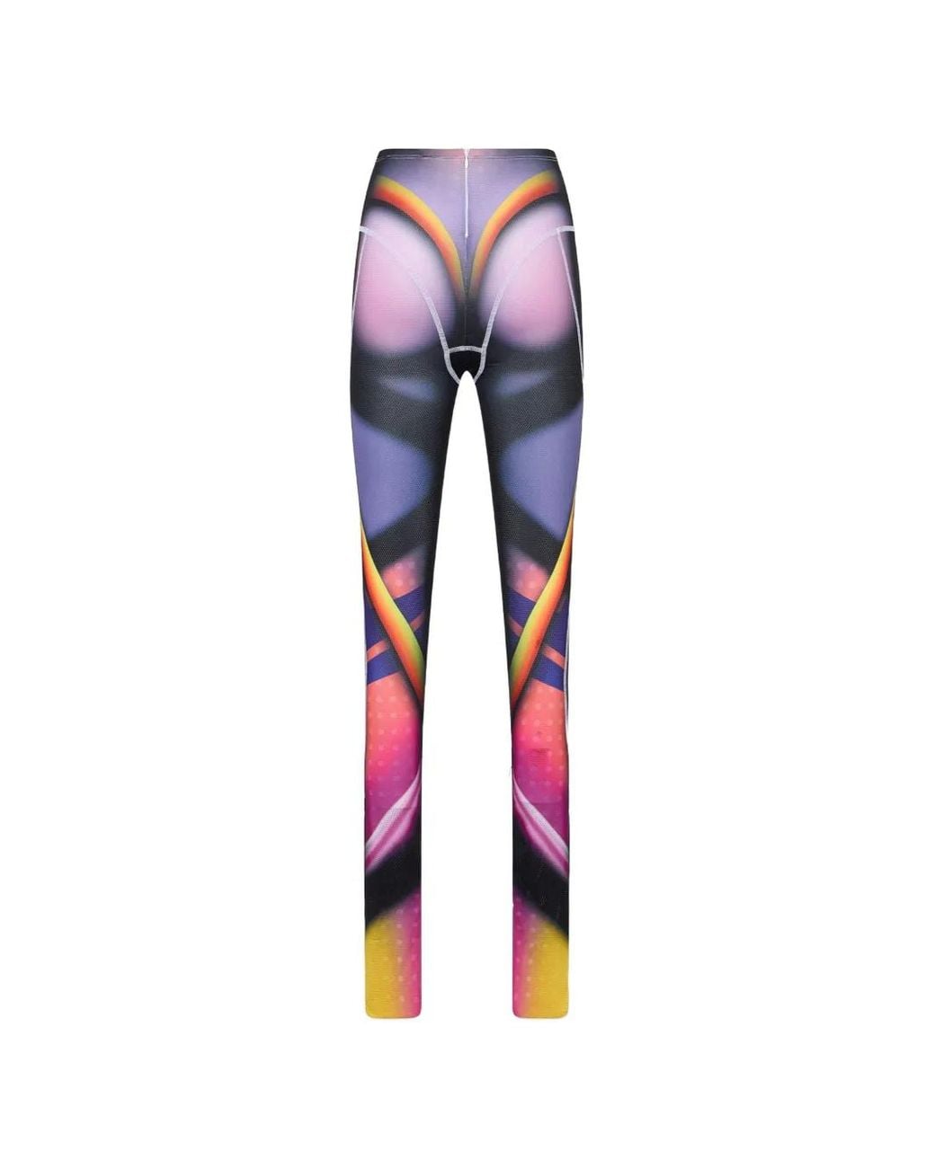 DSquared² Blue Pantalon À Imprimé Graphique
