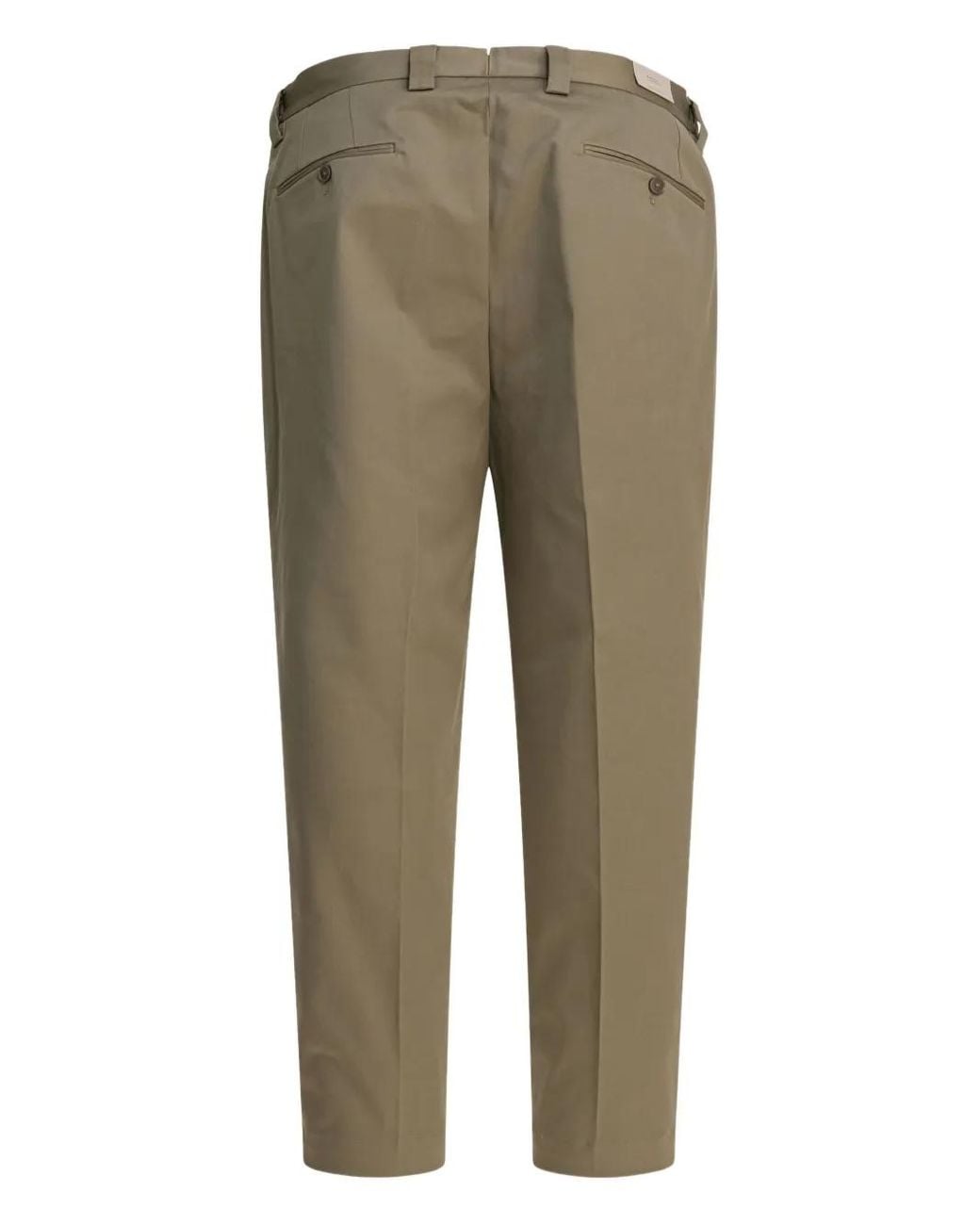 Briglia 1949 Green Buttoned Trousers for men