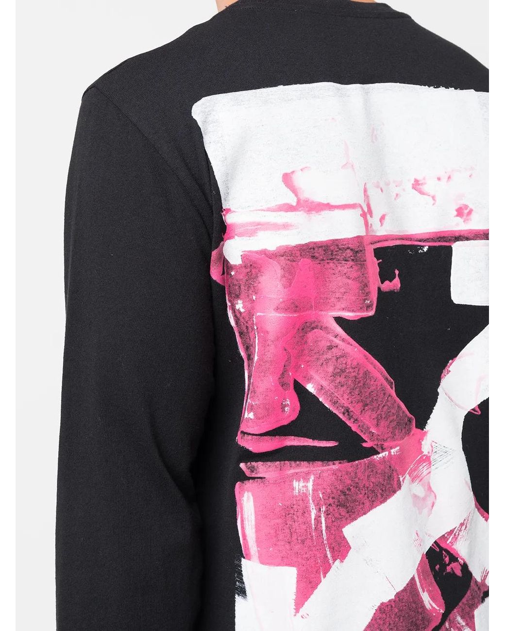 Off-White c/o Virgil Abloh Black Arrows-Motif T-Shirt for men