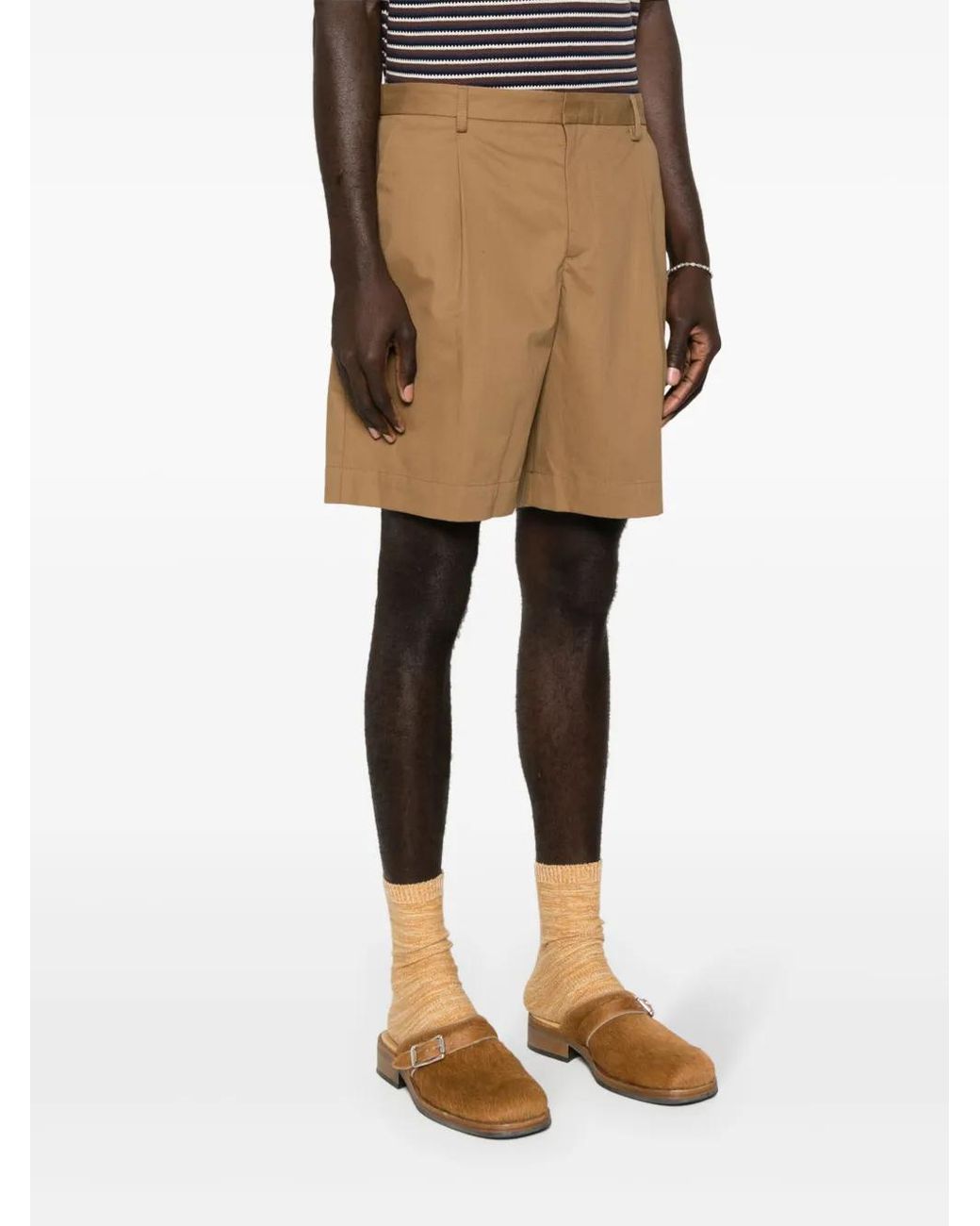 A.P.C. Natural Shorts for men