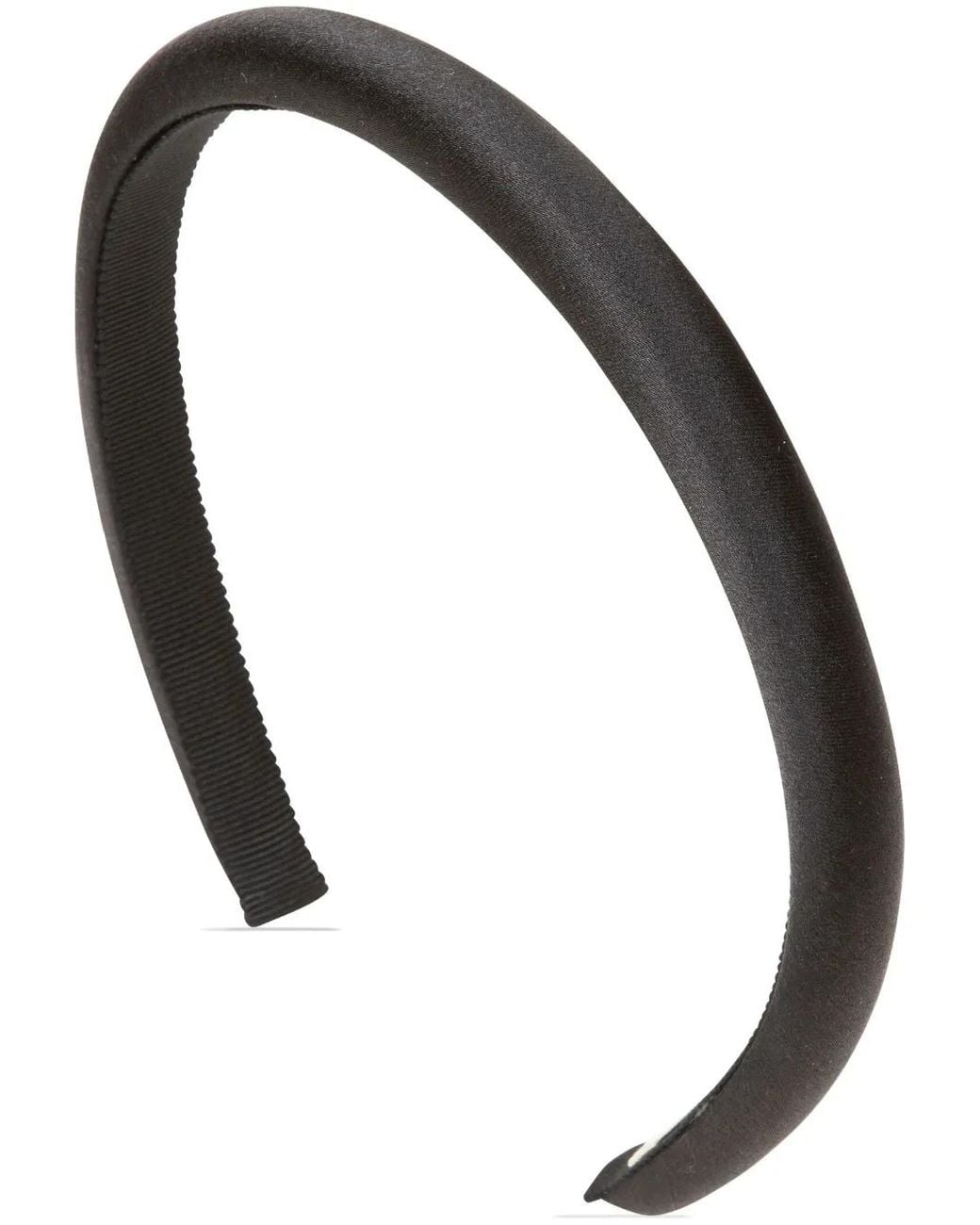 Jennifer Behr Black Tiana Silk Headband