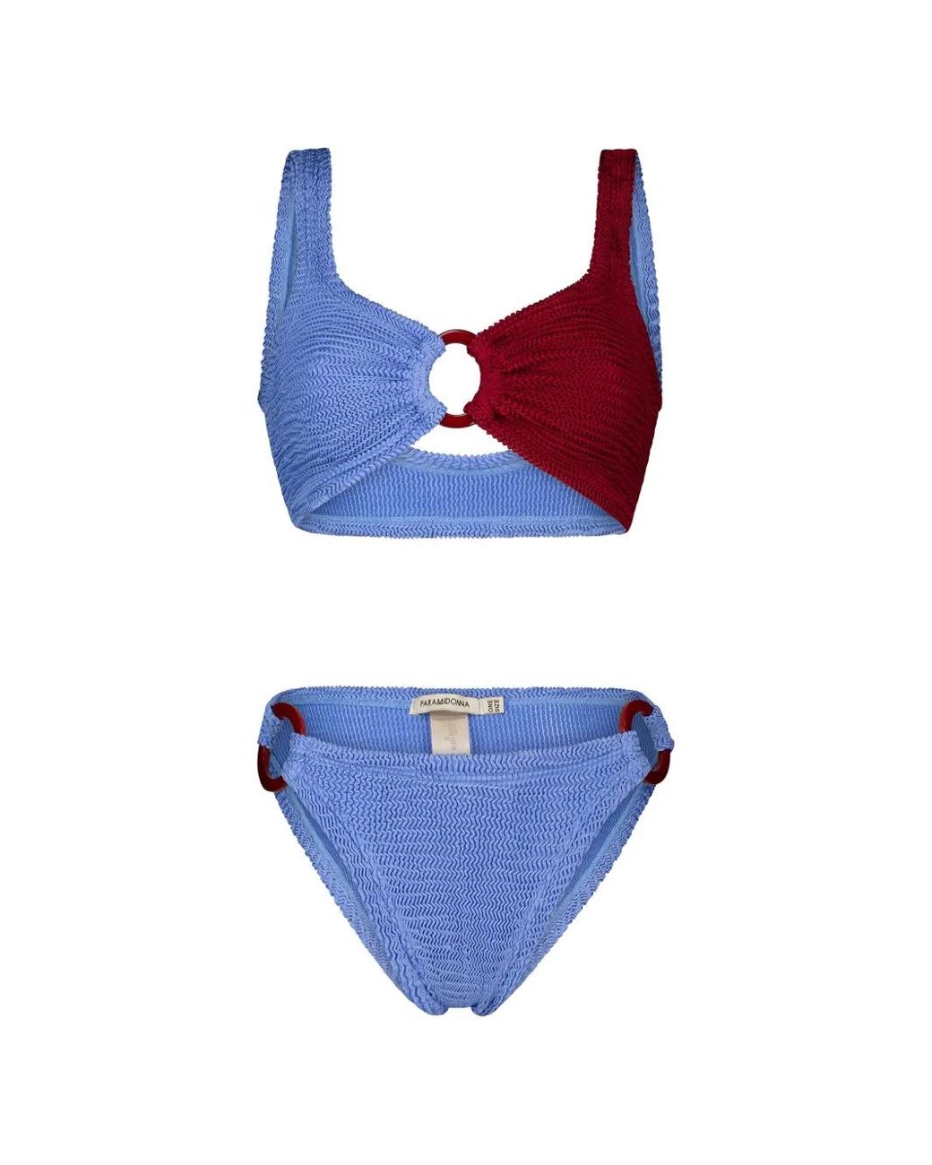 Paramidonna Blue Kari Two Piece Swimsuit