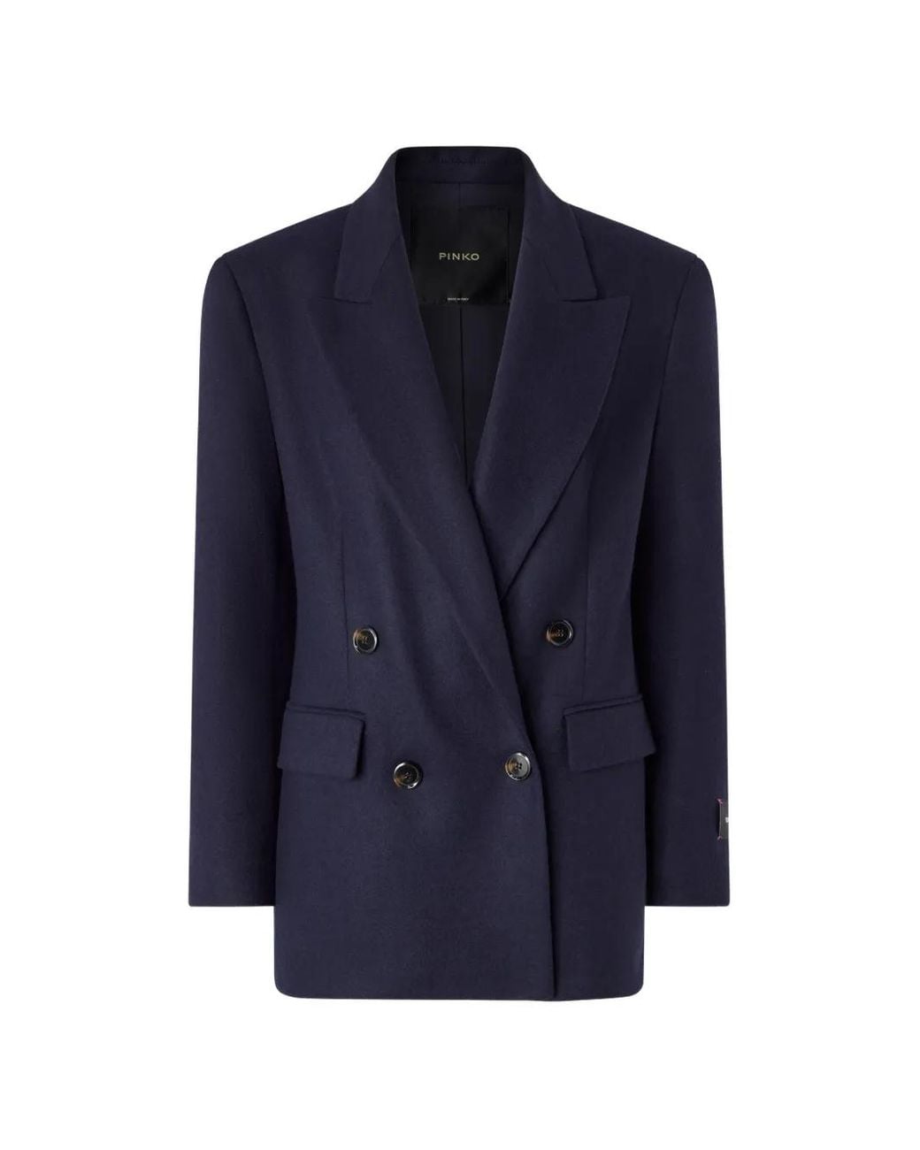 Pinko Blue Double-Breasted Blazer