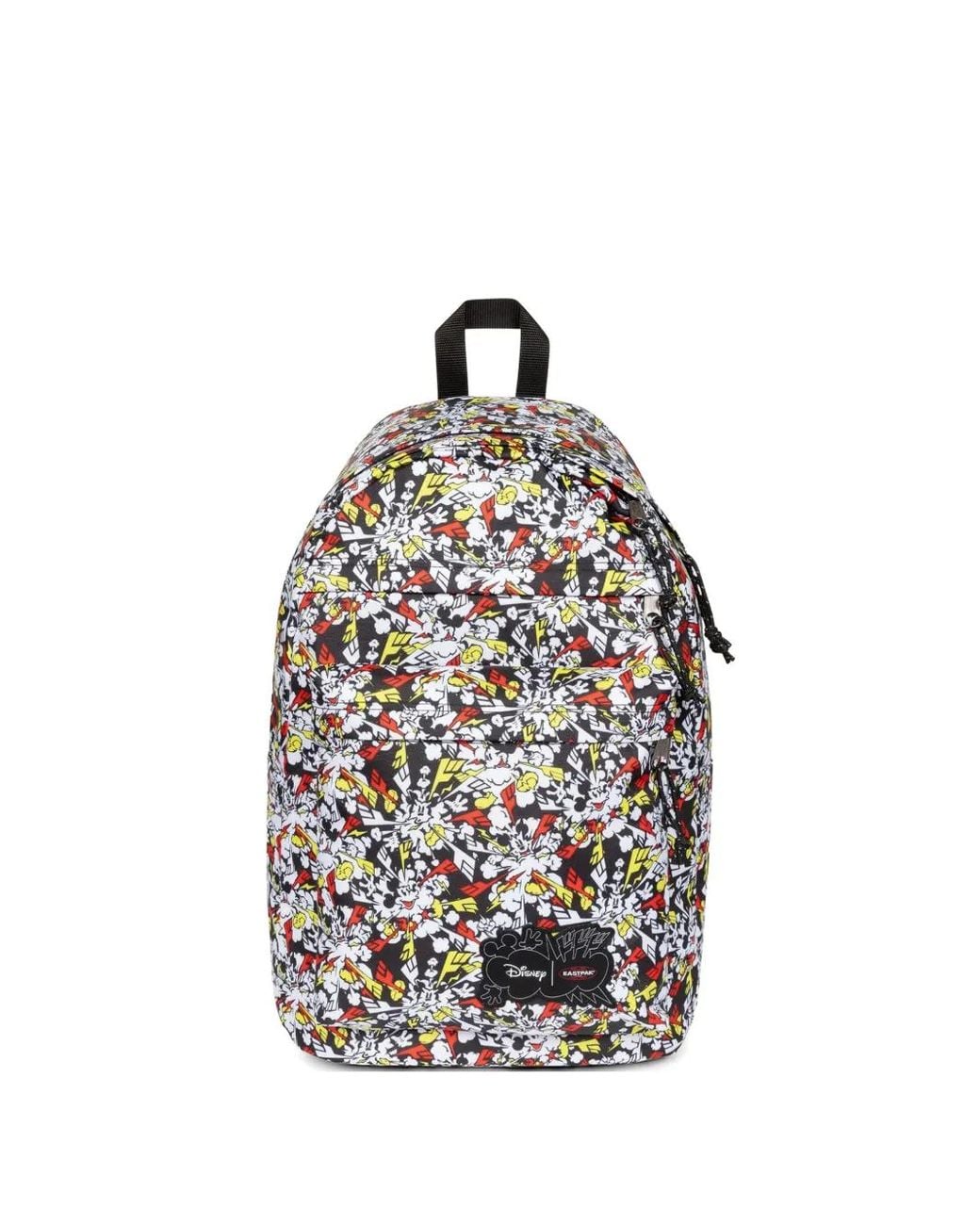 Eastpak White Graphic-Print Backpack
