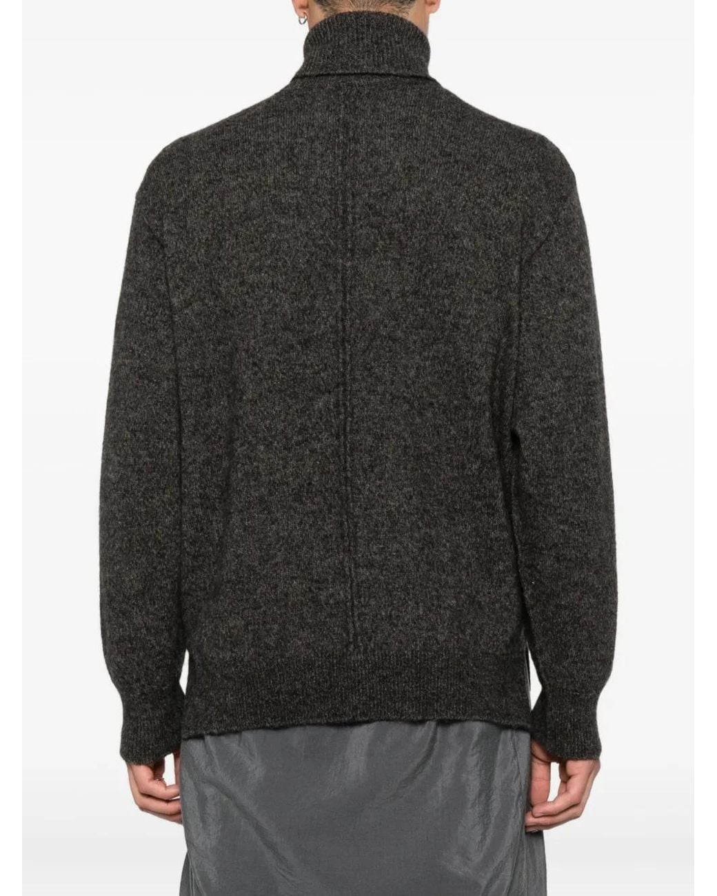 stein Black Roll-Neck Sweater