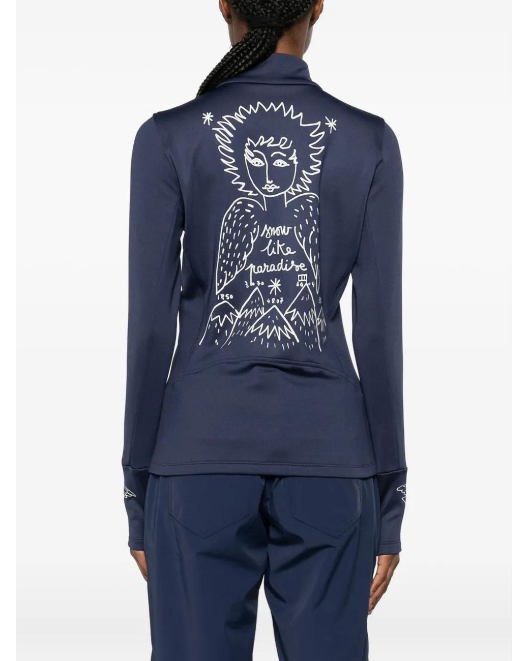 Rossignol Blue Jcc Climi Zip-Up Ski Jacket