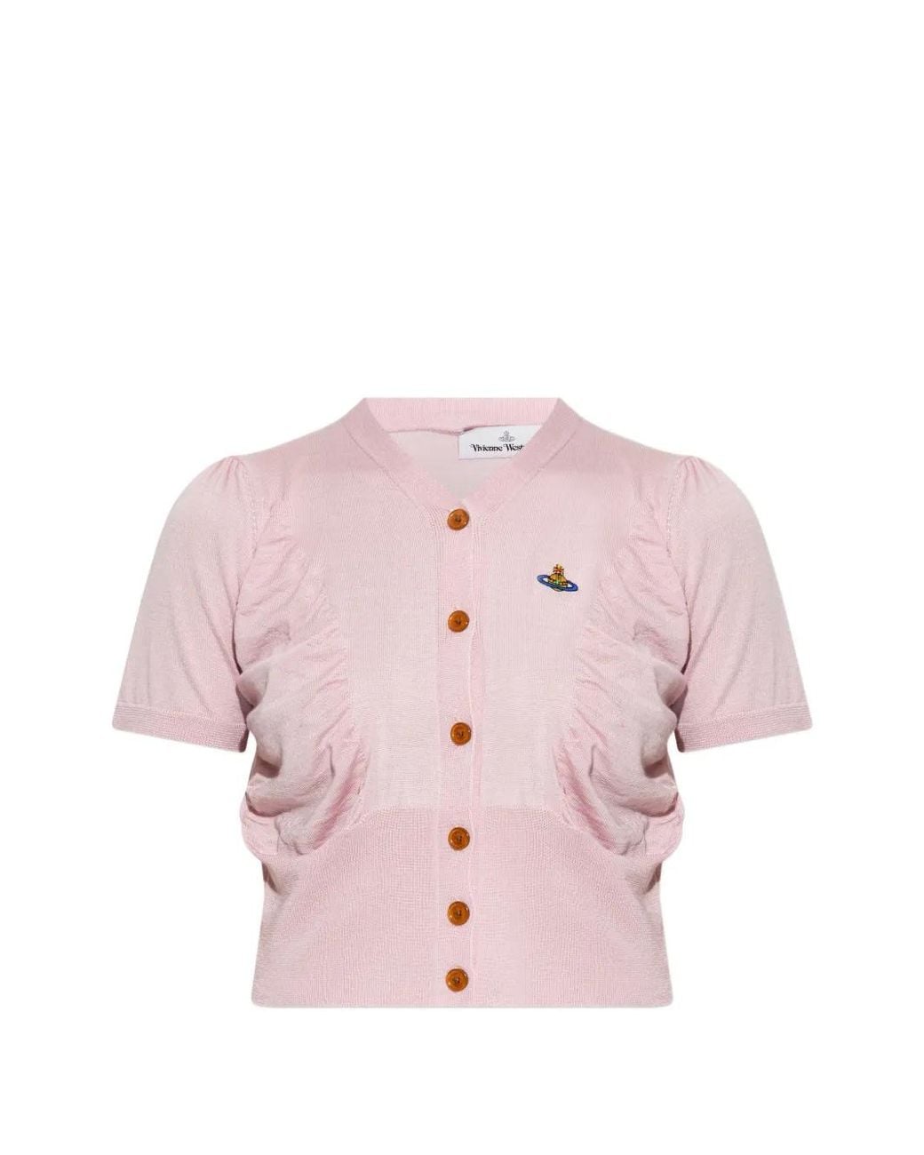 Vivienne Westwood Pink Buttoned Top