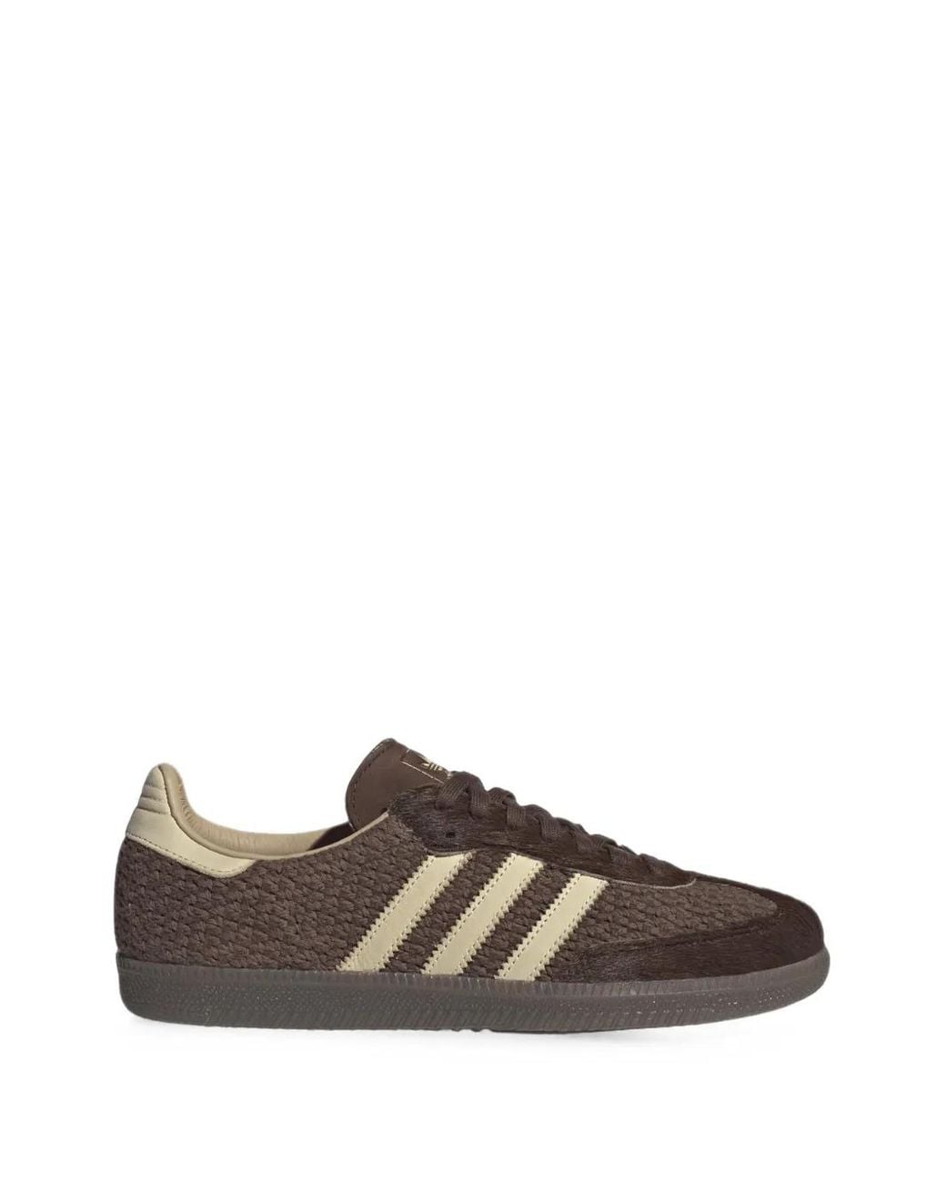 Adidas Brown Samba Og Sneakers for men