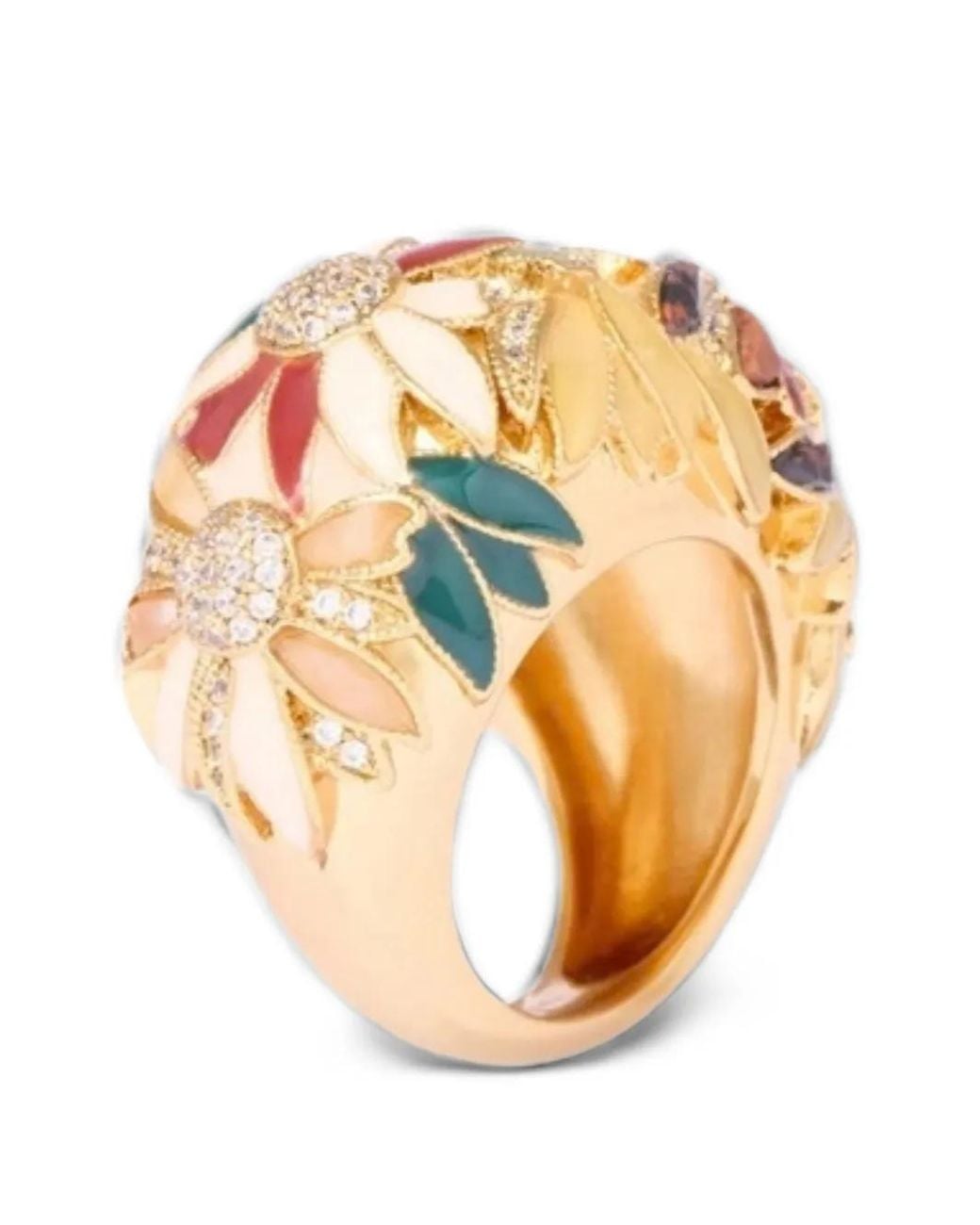 Zimmermann Brown Botanica Cocktail Ring