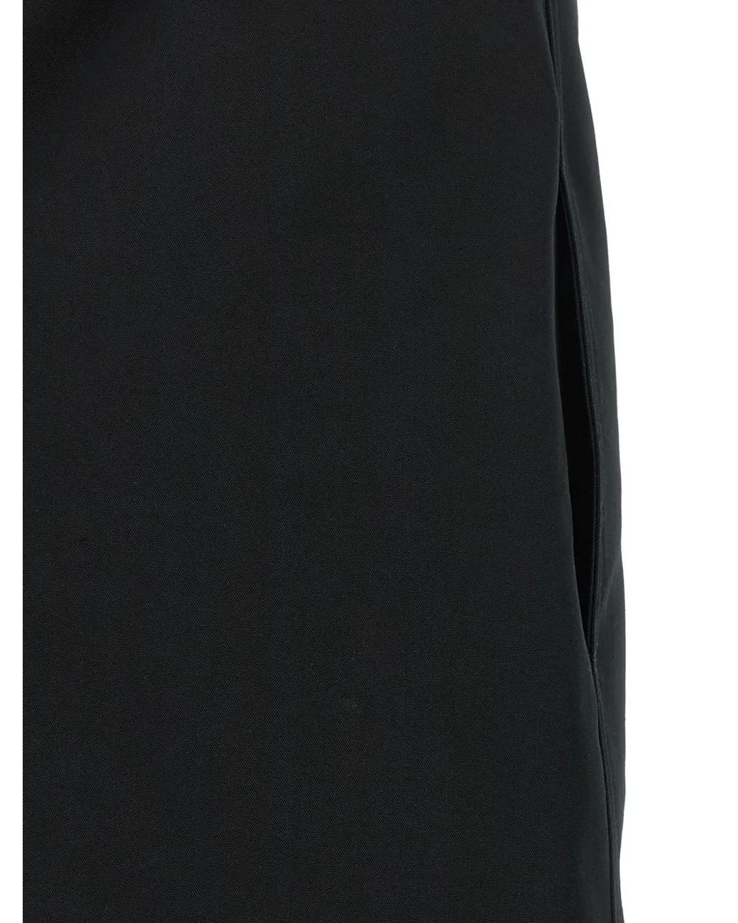 Rick Owens Black Cropped Sheath
