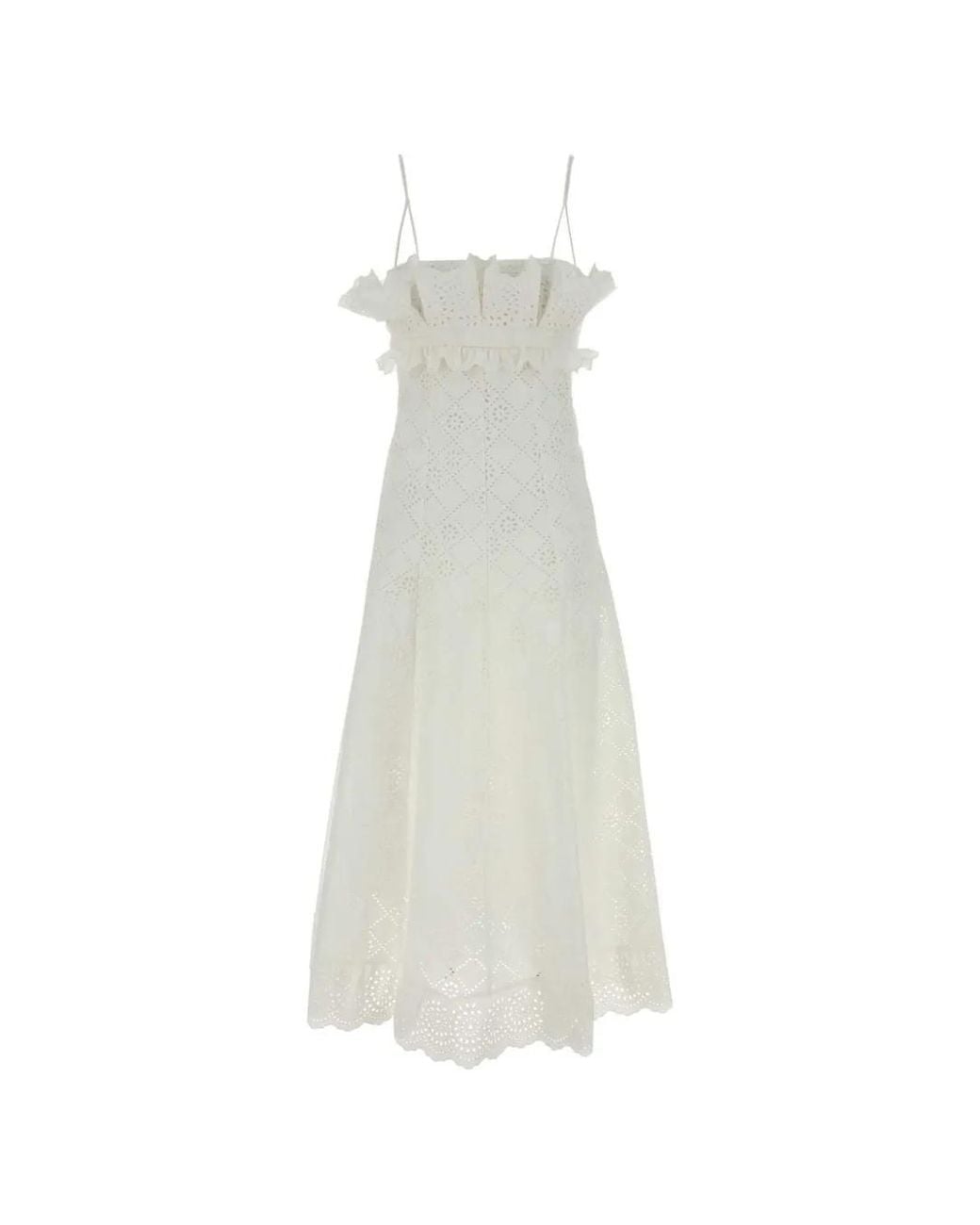 Alberta Ferretti White Dress