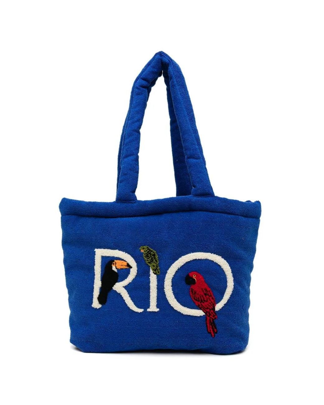 Farm Rio Blue Rio Tote Bag