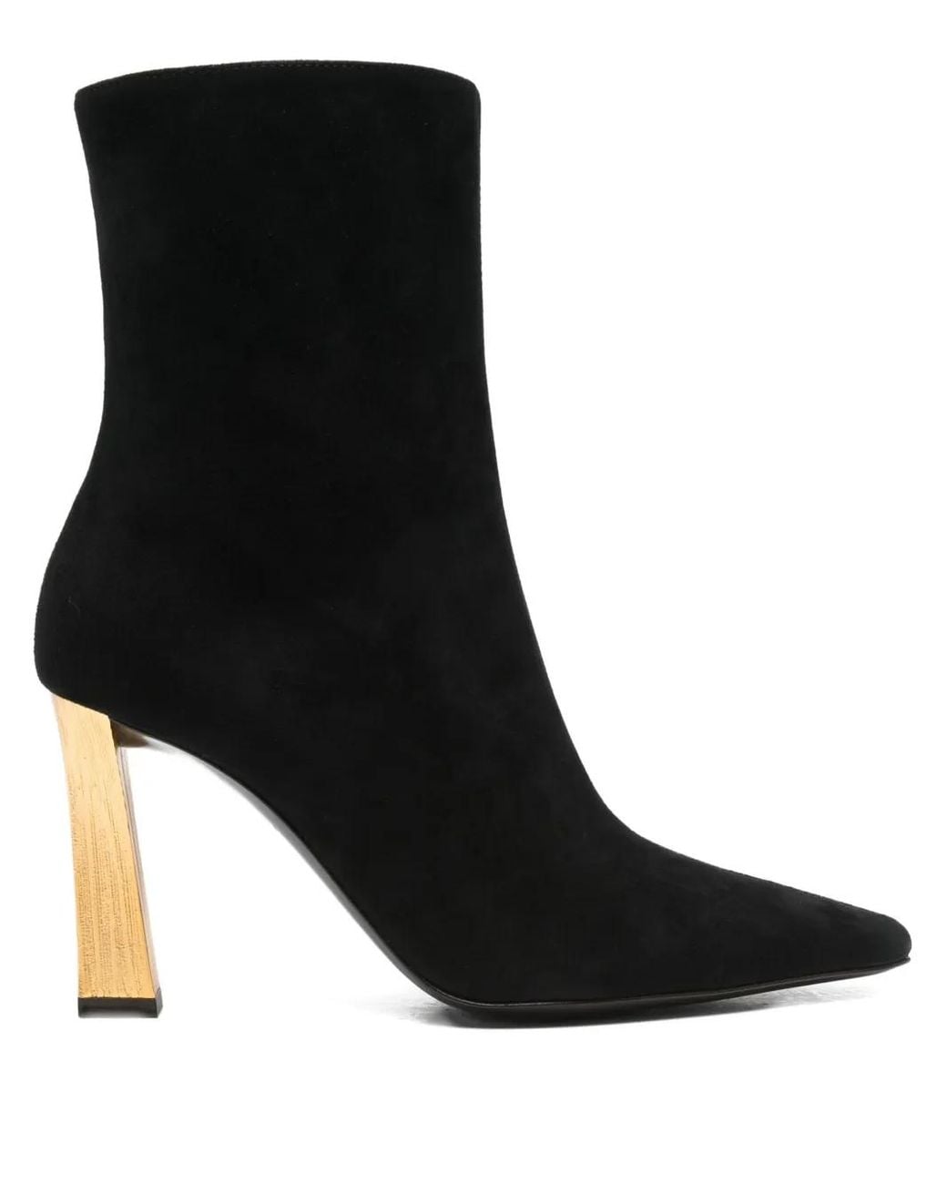 Giuseppe Zanotti Black 90Mm Brenda Suede Boots