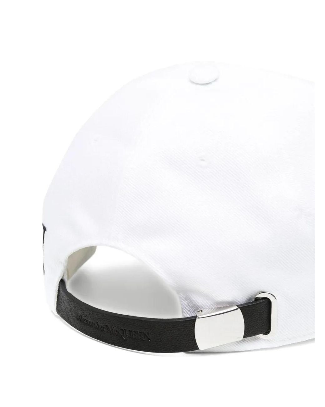McQueen White Hats for men