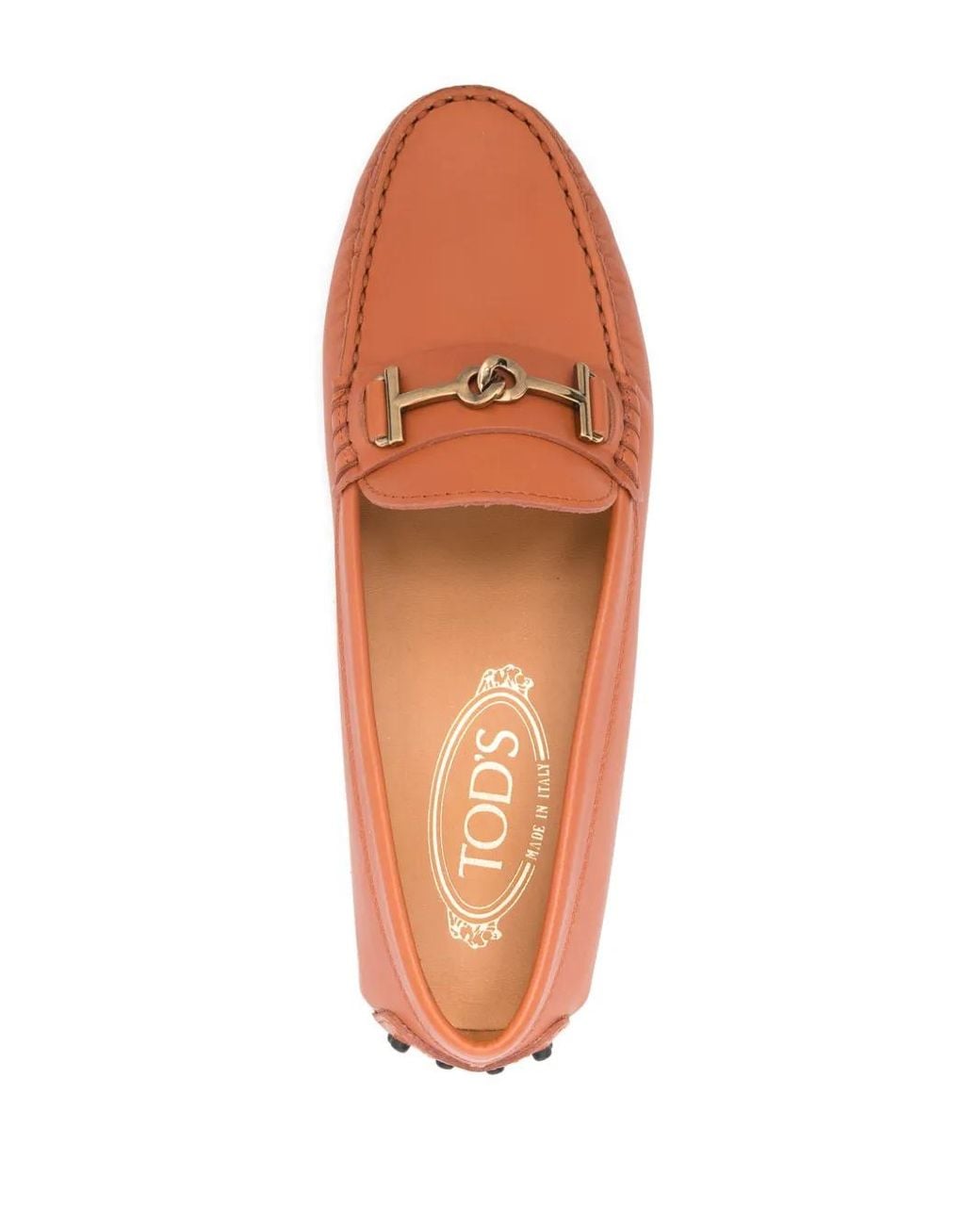 Tod's Brown Gommino Driving Loafers