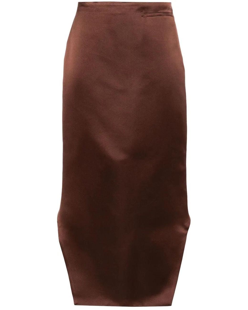 Gonna Asimmetrica di Givenchy in Brown