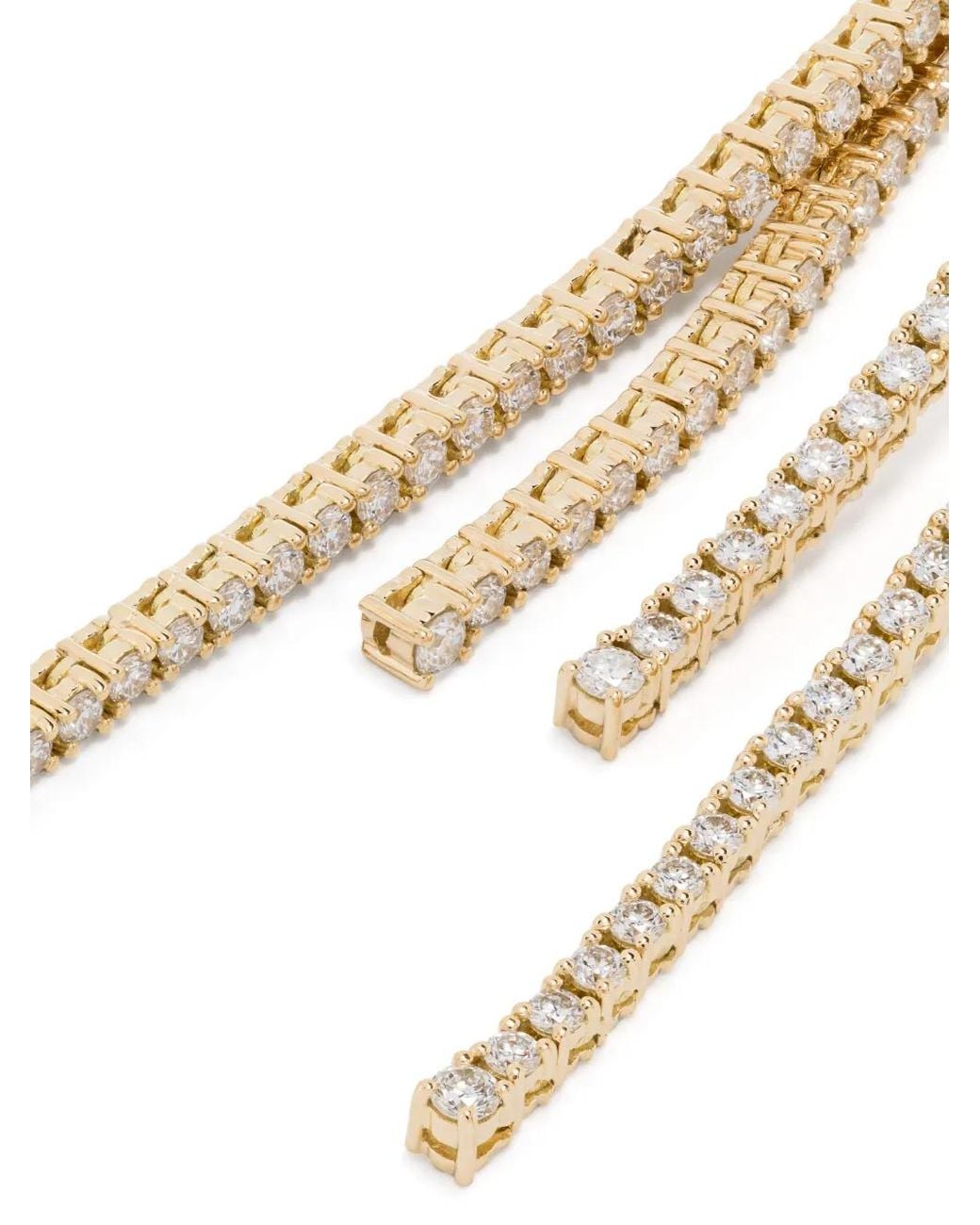Mizuki White 18Kt Akoya Pearl And Diamond Drop Earrings
