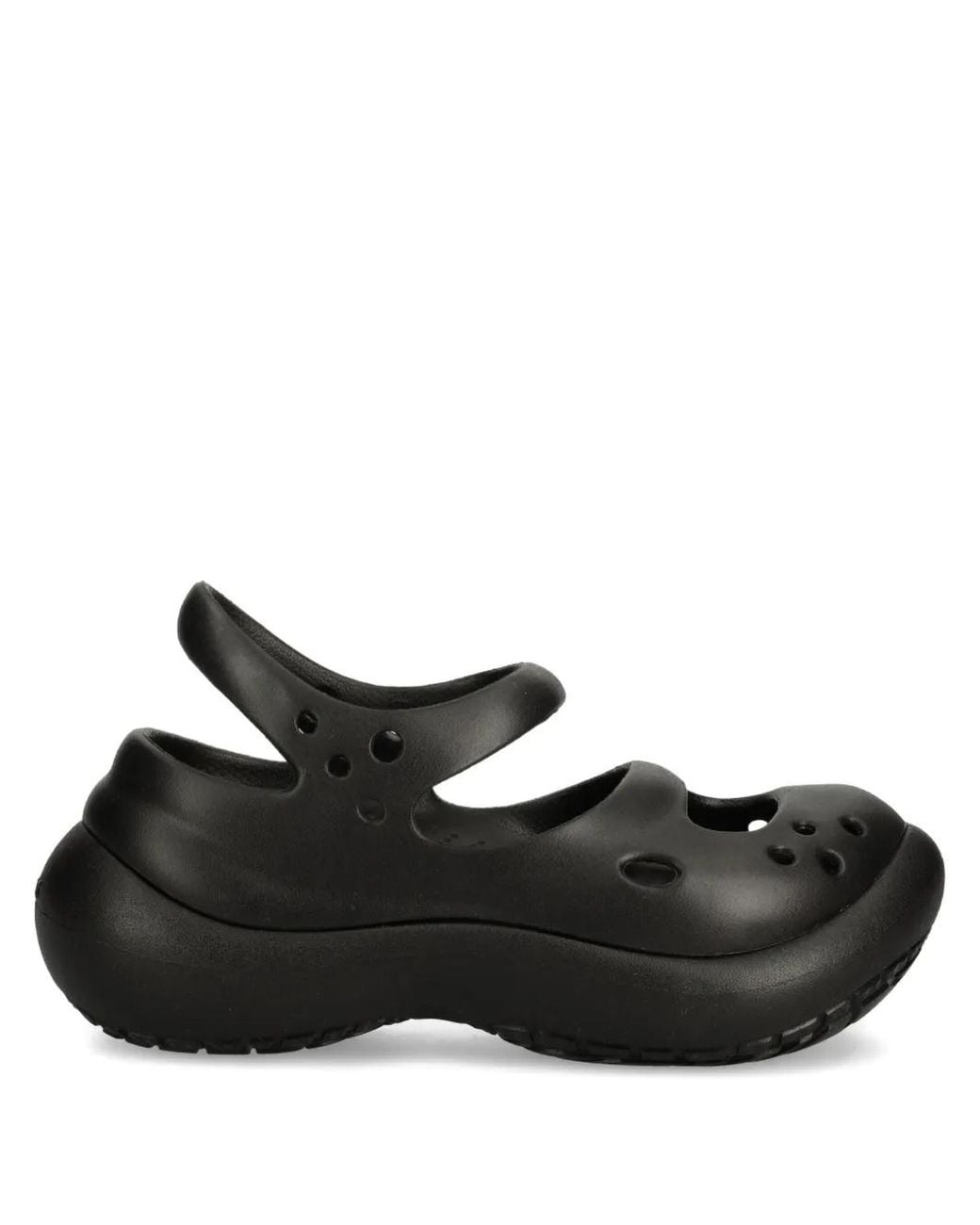 CROCSTM Black Phaedra Perforated Slip-Ons